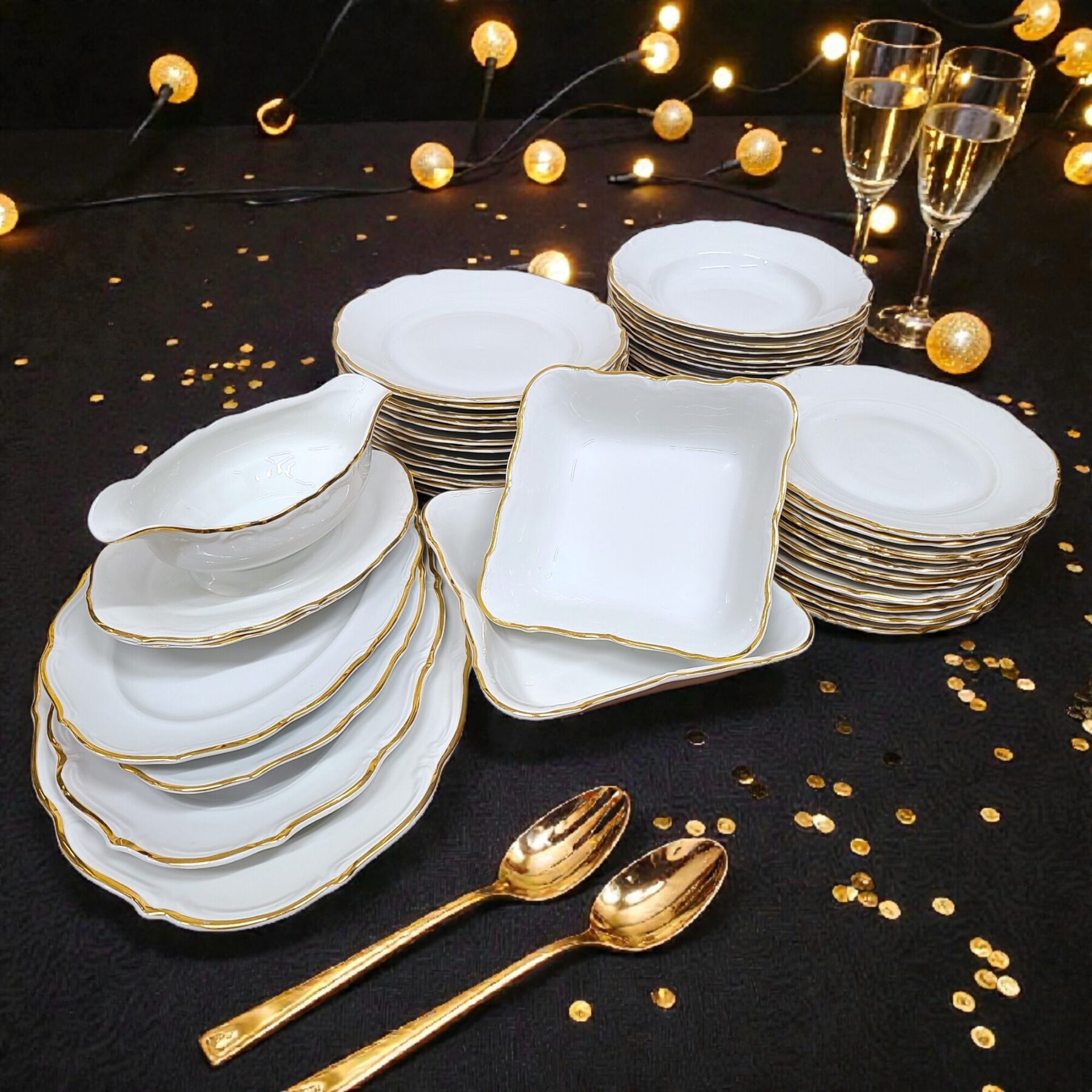 Portselanist lauanõude serviis – Wałbrzychi